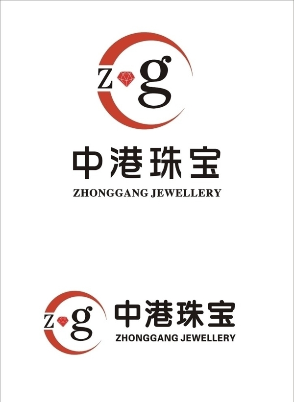 中港珠宝logo图片