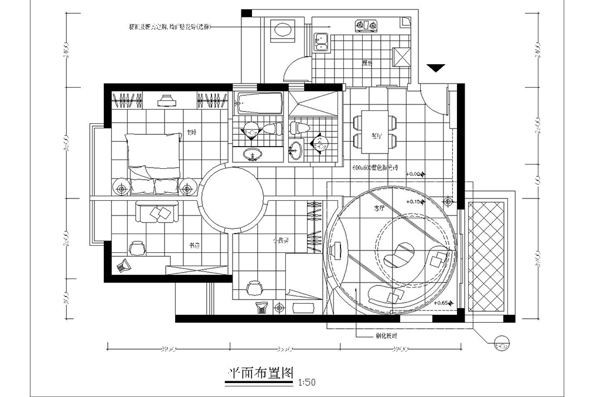 阳光春城120平米平面方案