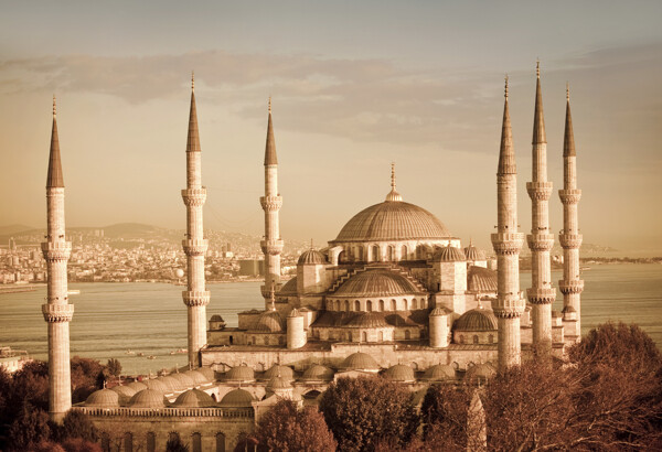 土耳其清真寺风景