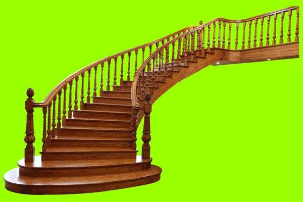 实木楼梯模型