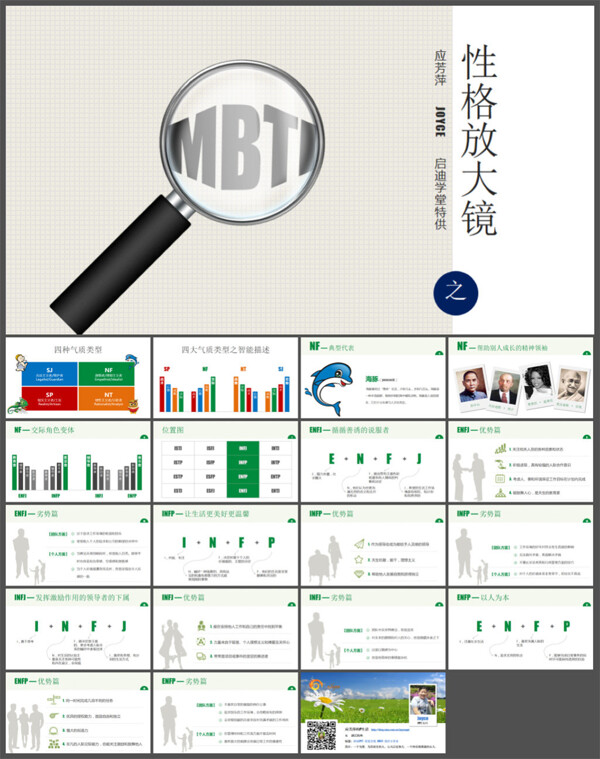MBTI之性格放大镜NF课程培训PPT课件