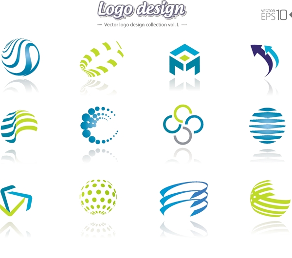 创意抽象logo设计