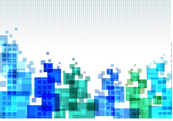 抽象方块图形图片