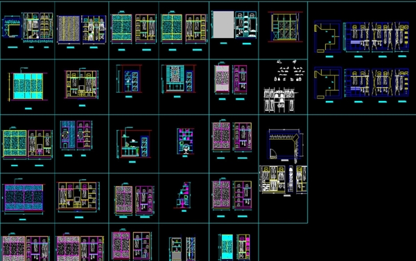 衣柜CAD