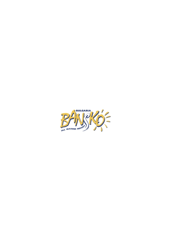 Banskologo设计欣赏Bansko旅行社标志下载标志设计欣赏