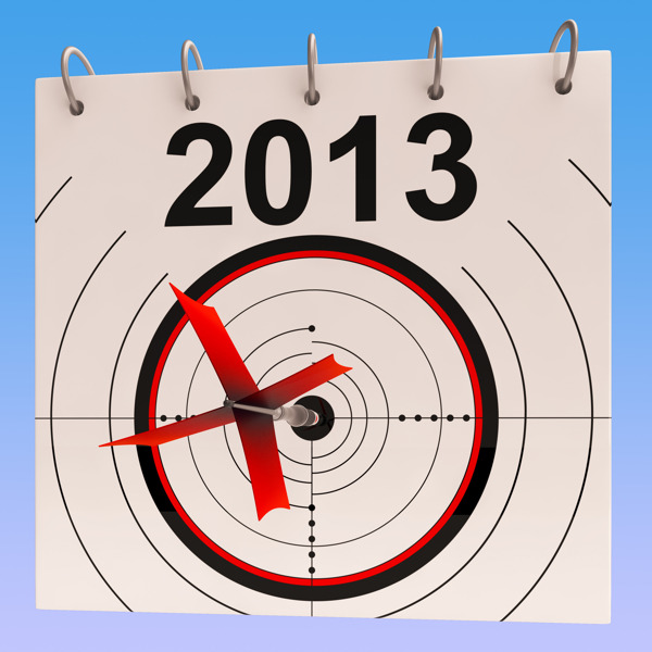 2013日历意味着规划年度日程安排