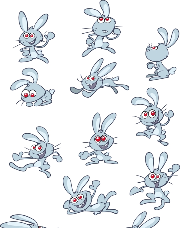 卡通小兔