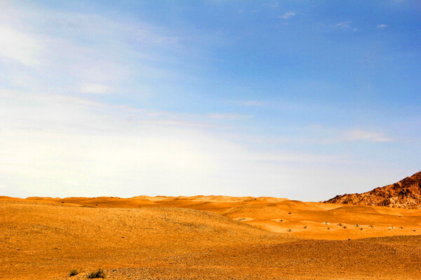 黄昏时的沙漠图片