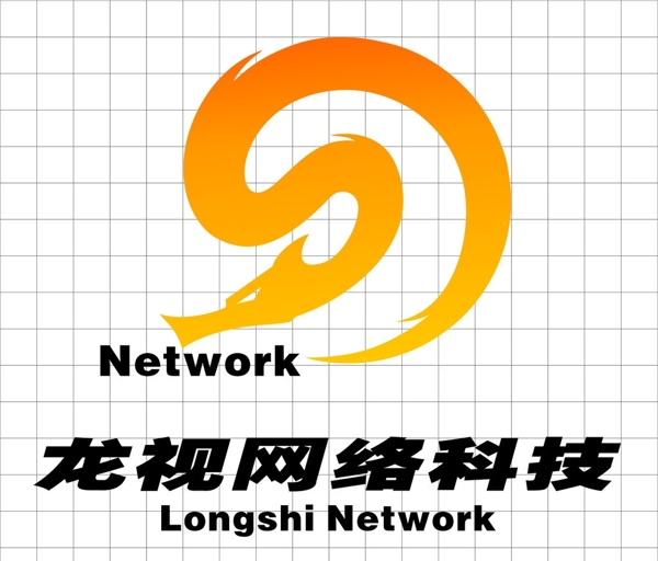 龙视网络logo标志