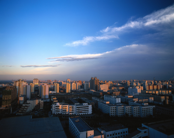 现代城市风景摄影图片