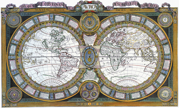 大尺寸世界地图