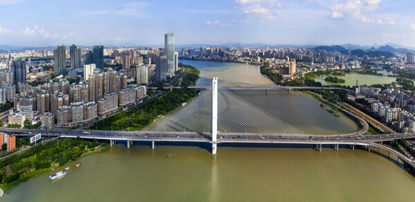 合生大桥全景图图片