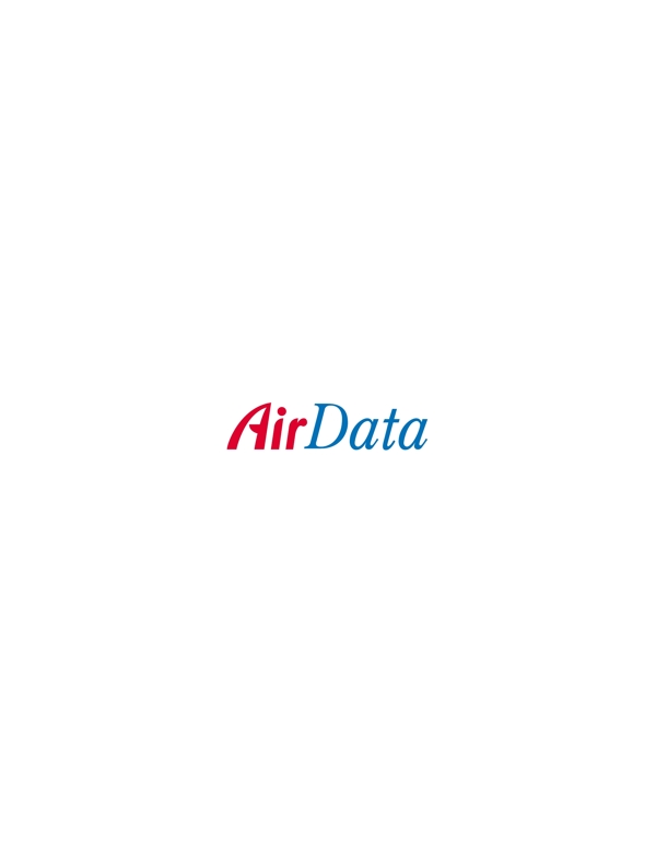 AirDatalogo设计欣赏AirData航空公司标志下载标志设计欣赏