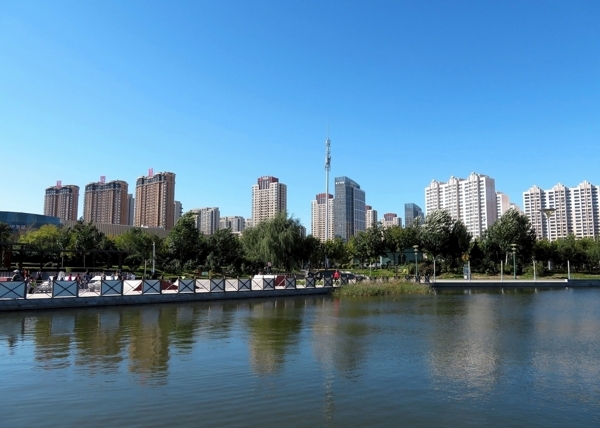 哈尔滨体育公园风景