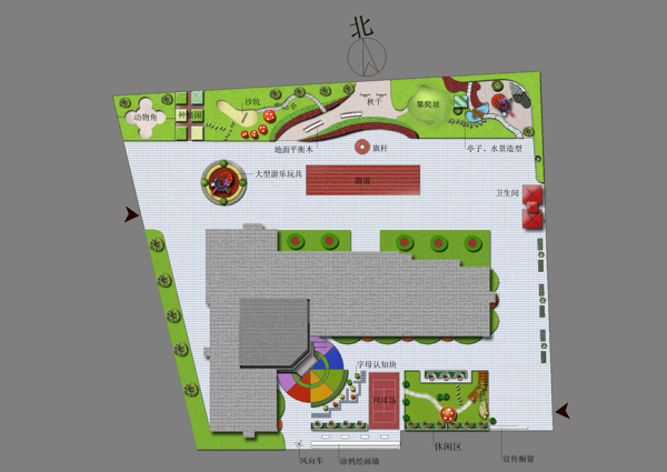 幼儿园平面规划图片