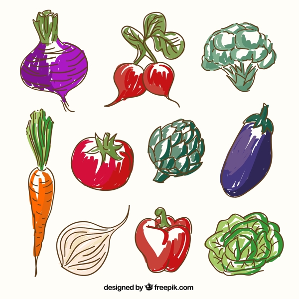 彩绘蔬菜
