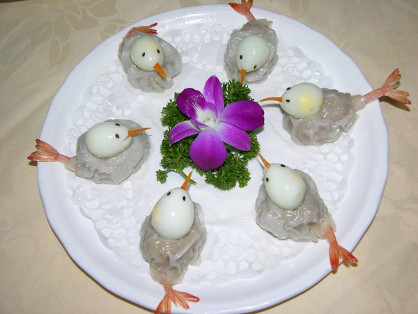 鹌鹑蛋虾香饺图片