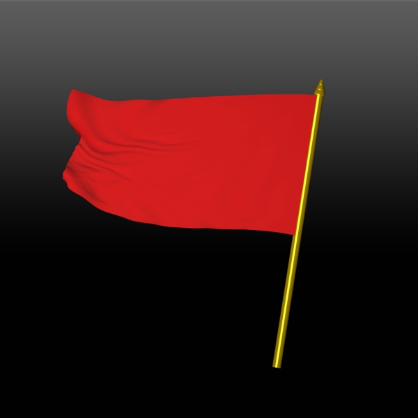 红旗飘扬设计