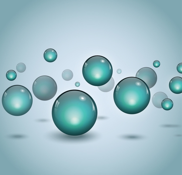 泡沫水分子