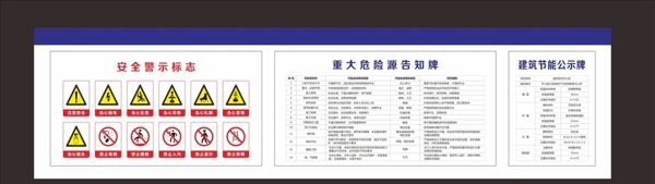 安全警示标志