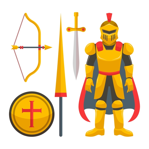 古代十字军骑士