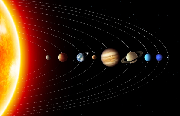 太阳系图片