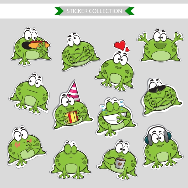 可爱的绿豆蛙