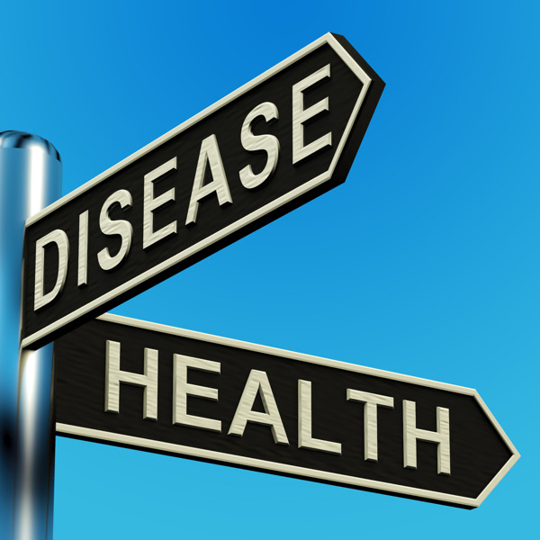 疾病或健康的方向上的一个路标