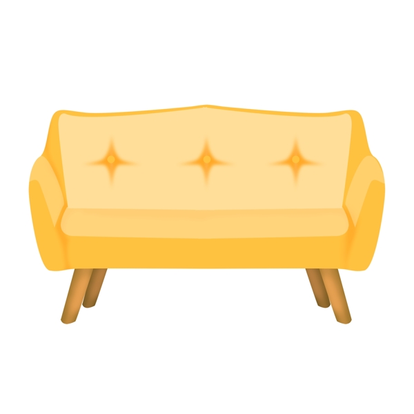 家具家居简约双人长沙发客厅装饰软装