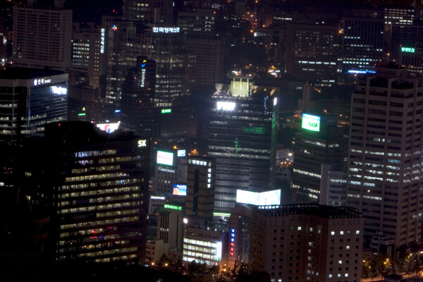 全球首席大百科城市夜景景色建筑灯光繁华都市