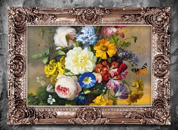 欧美古典花卉油画