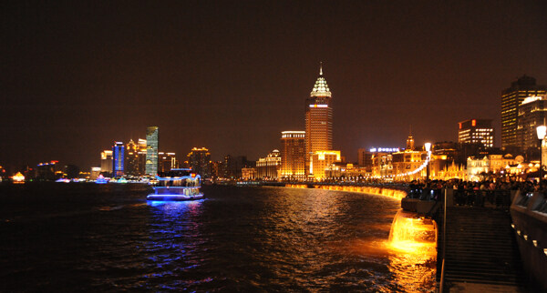上海外滩夜景图片