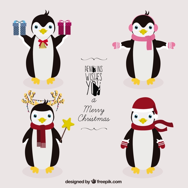 圣诞企鹅系列