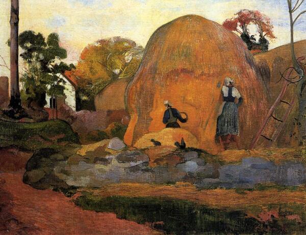 PaulGauguin0302法国画家保罗高更paulgauguin后印象主义风景人物田园自然静物油画装饰画