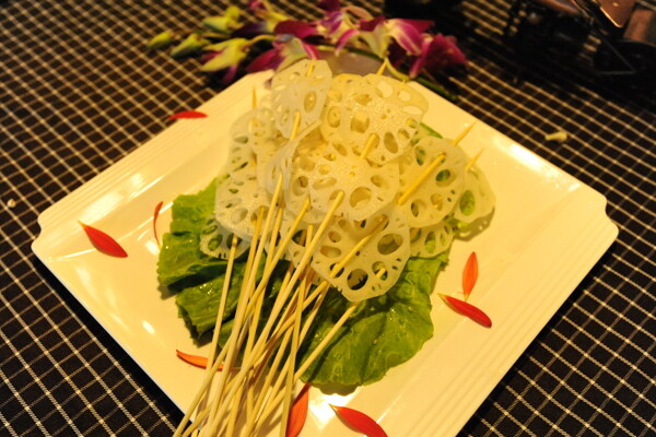 莲菜串串餐厅拍摄