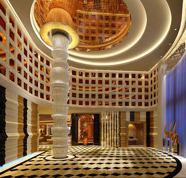酒店大厅模型