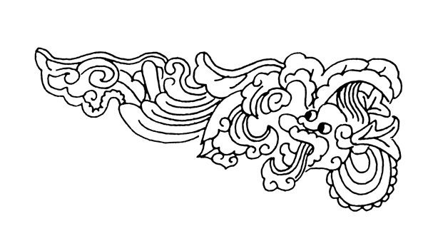 龙凤图案清代图案中国传统图案122