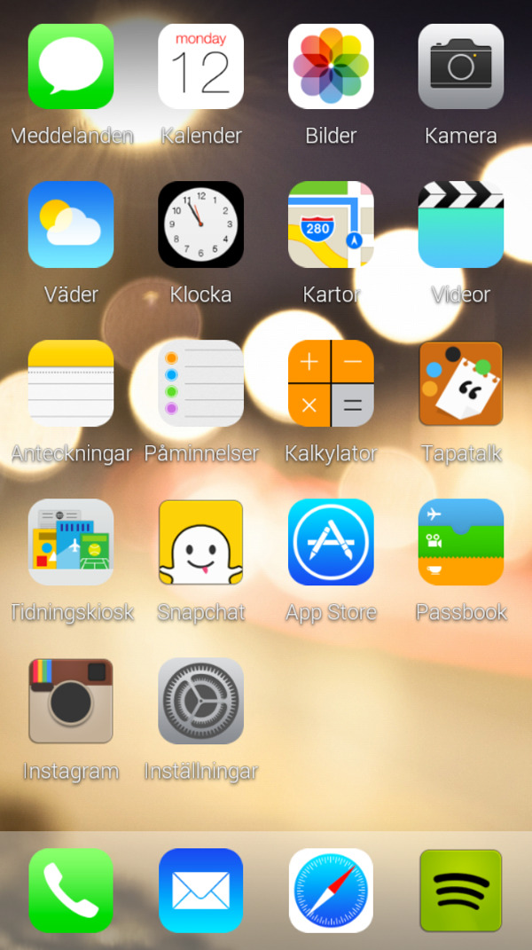 iOS73D壁纸