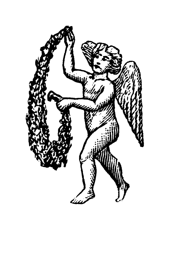 天使宗教神话古典纹饰欧式图案0420
