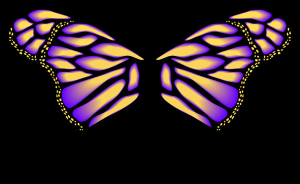 只要去borboleta载体载体Inkscape蝴蝶的翅膀