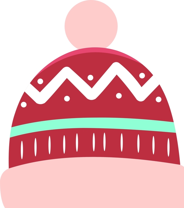 冬季卡通帽子图片