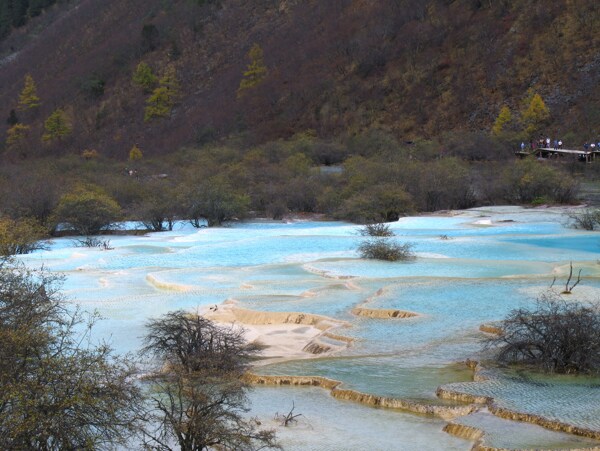 九寨沟山水图