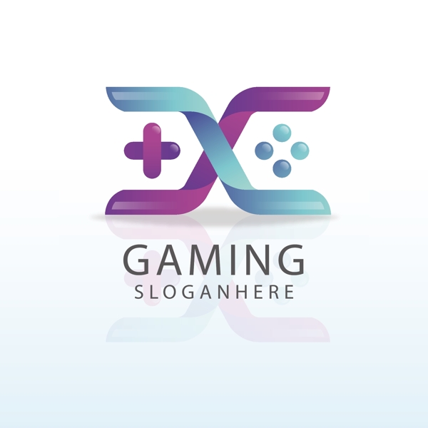 电子游戏商标logo模板