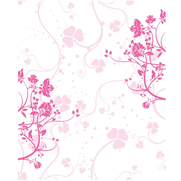 粉色花纹图片
