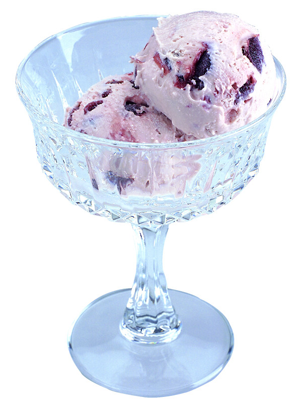 藍莓冰淇淋图片