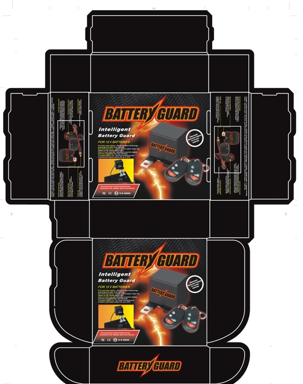 batteryguard彩盒设计图片