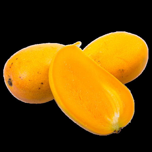 新鲜黄色芒果元素