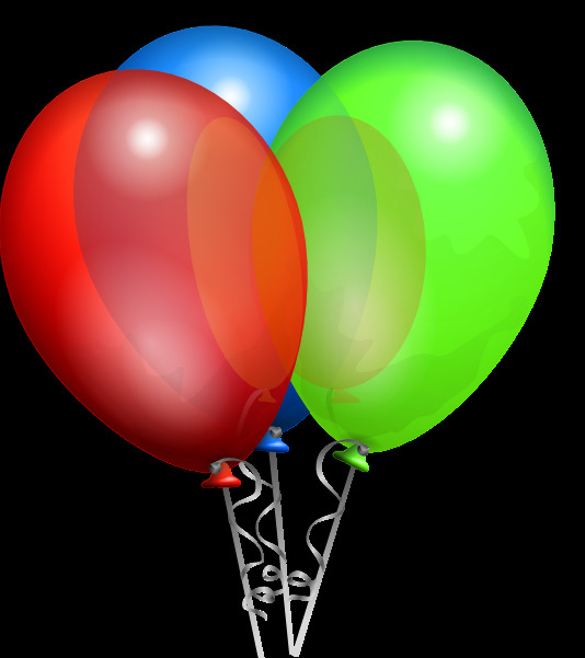 党的氦气球剪贴画
