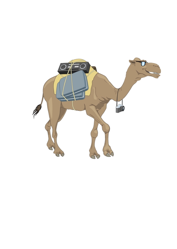 骆驼8向量