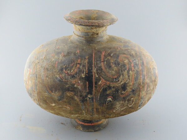 陶器茧形壶